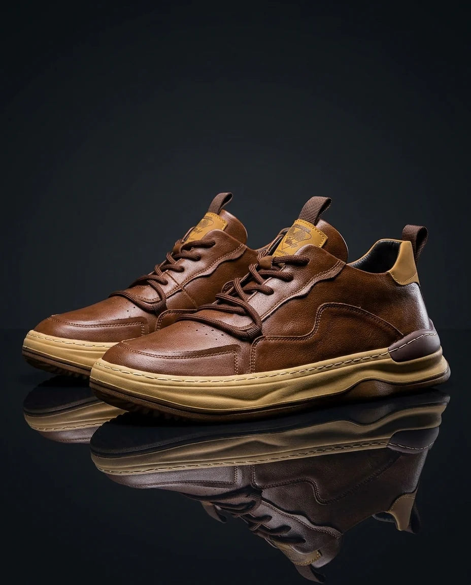 Knox Genuine Leather Sneakers