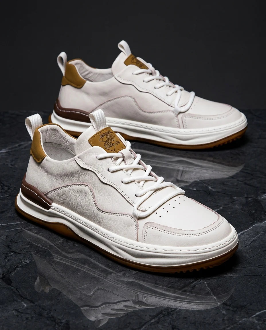 Knox Genuine Leather Sneakers