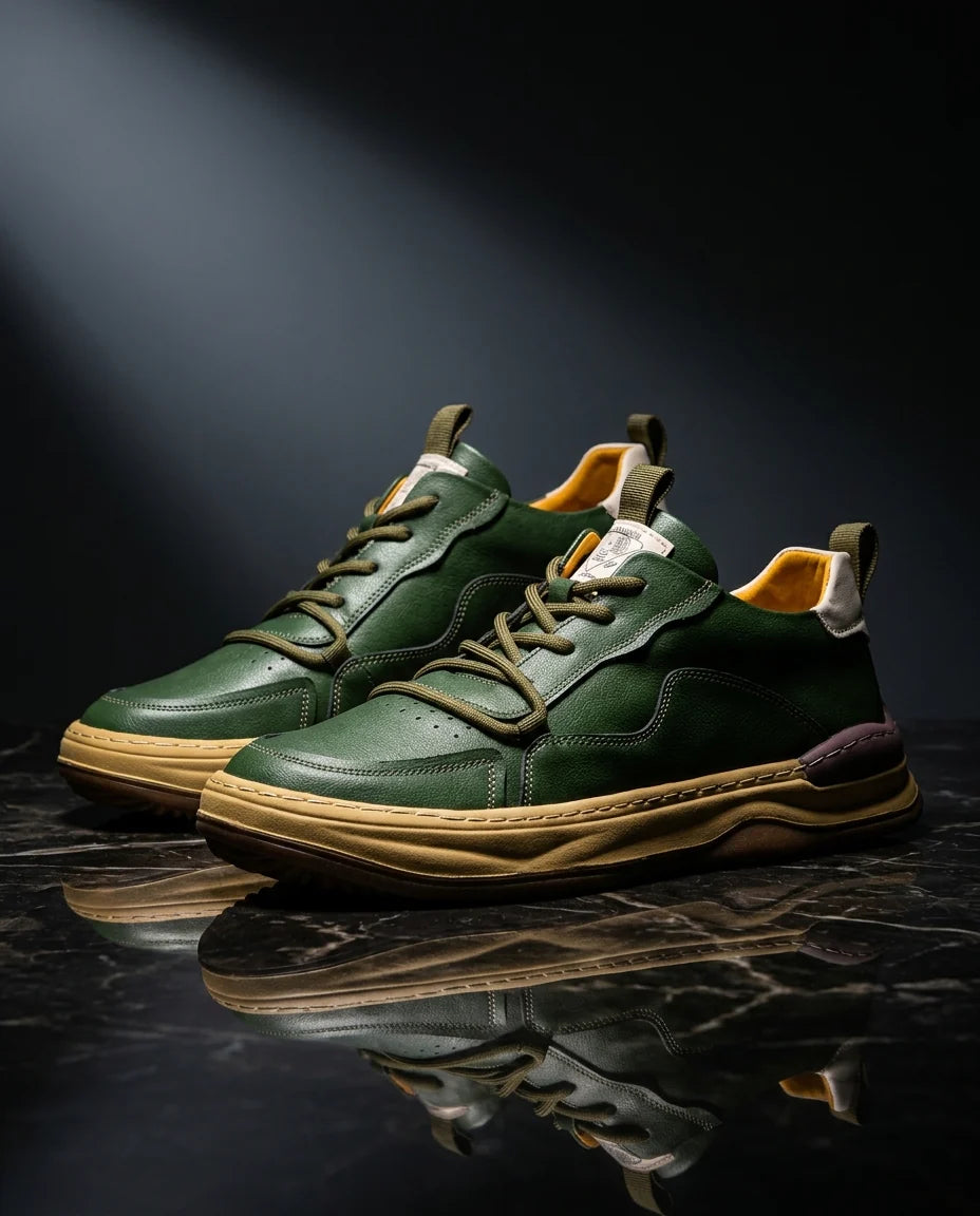 Knox Genuine Leather Sneakers