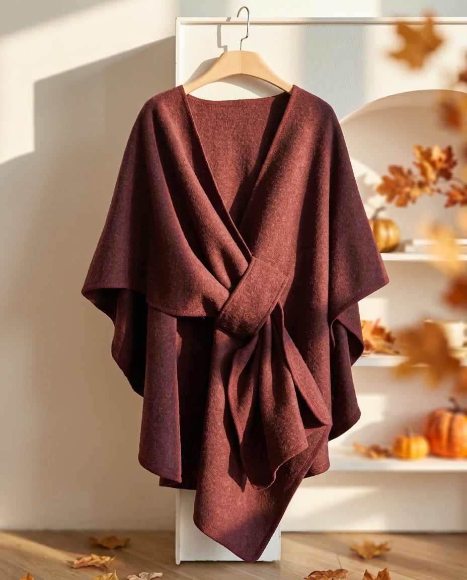 Adeline Poncho Sweater