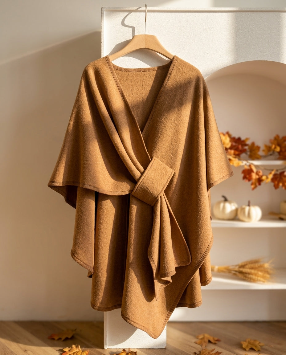 Adeline Poncho Sweater