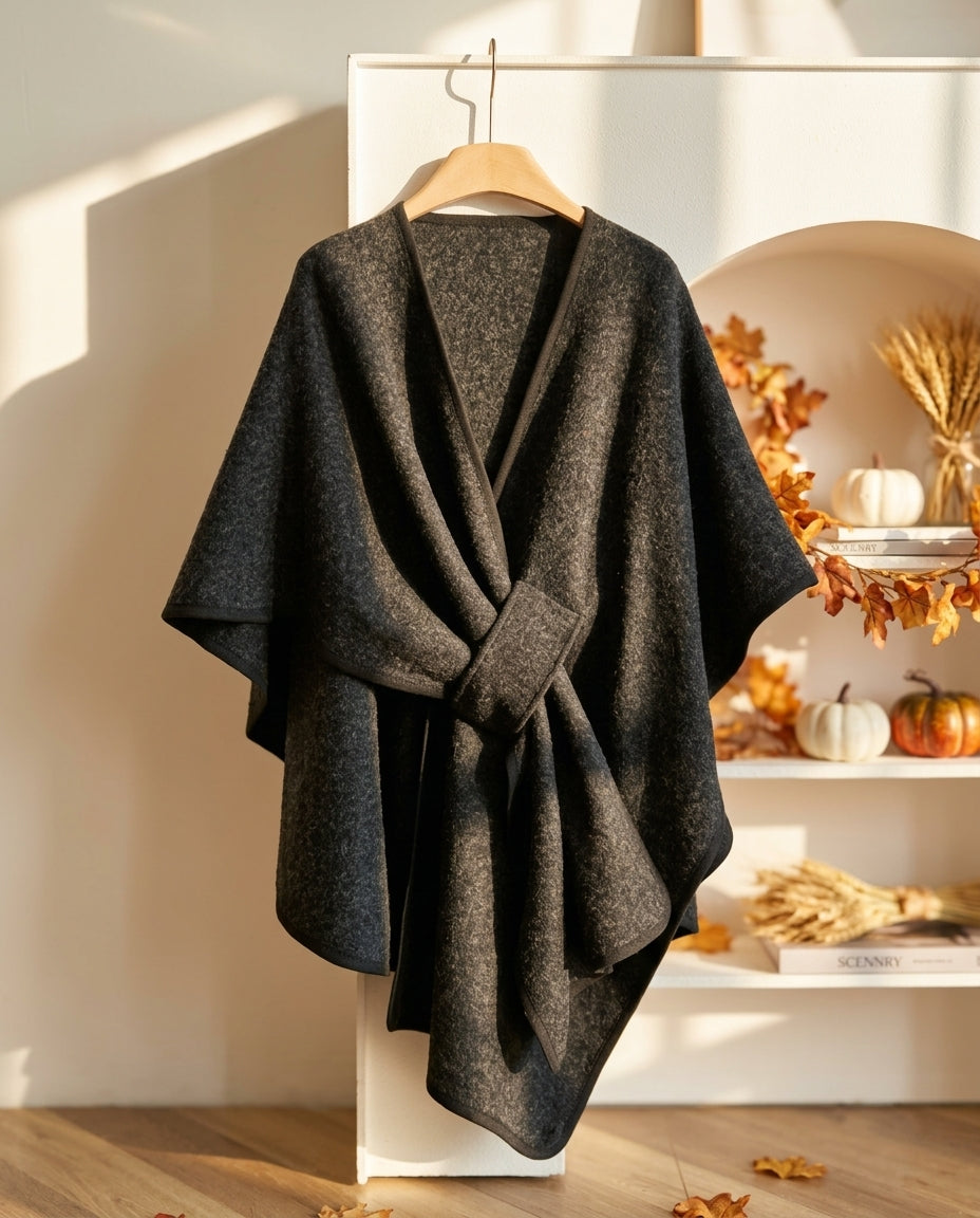 Adeline Poncho Sweater