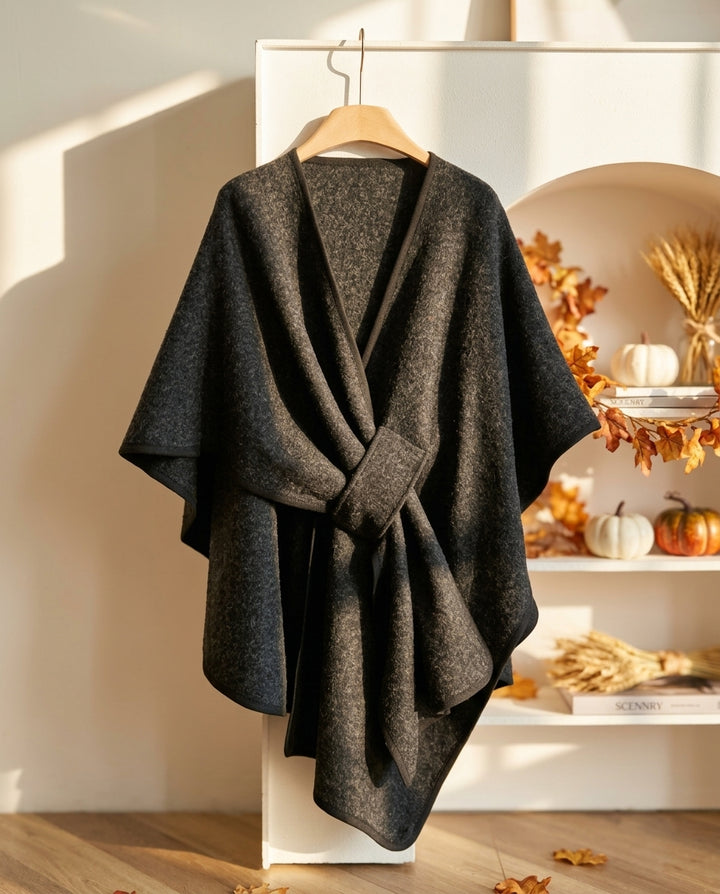 Adeline Poncho Sweater