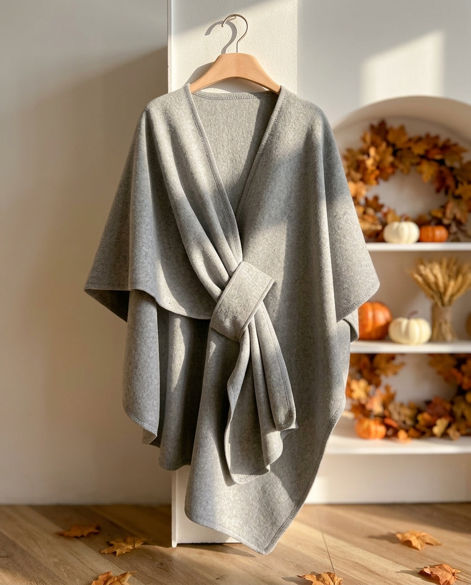Adeline Poncho Sweater