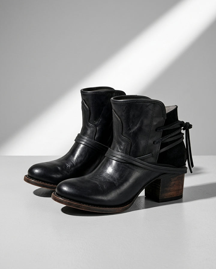Winnie Western Ankle Boots