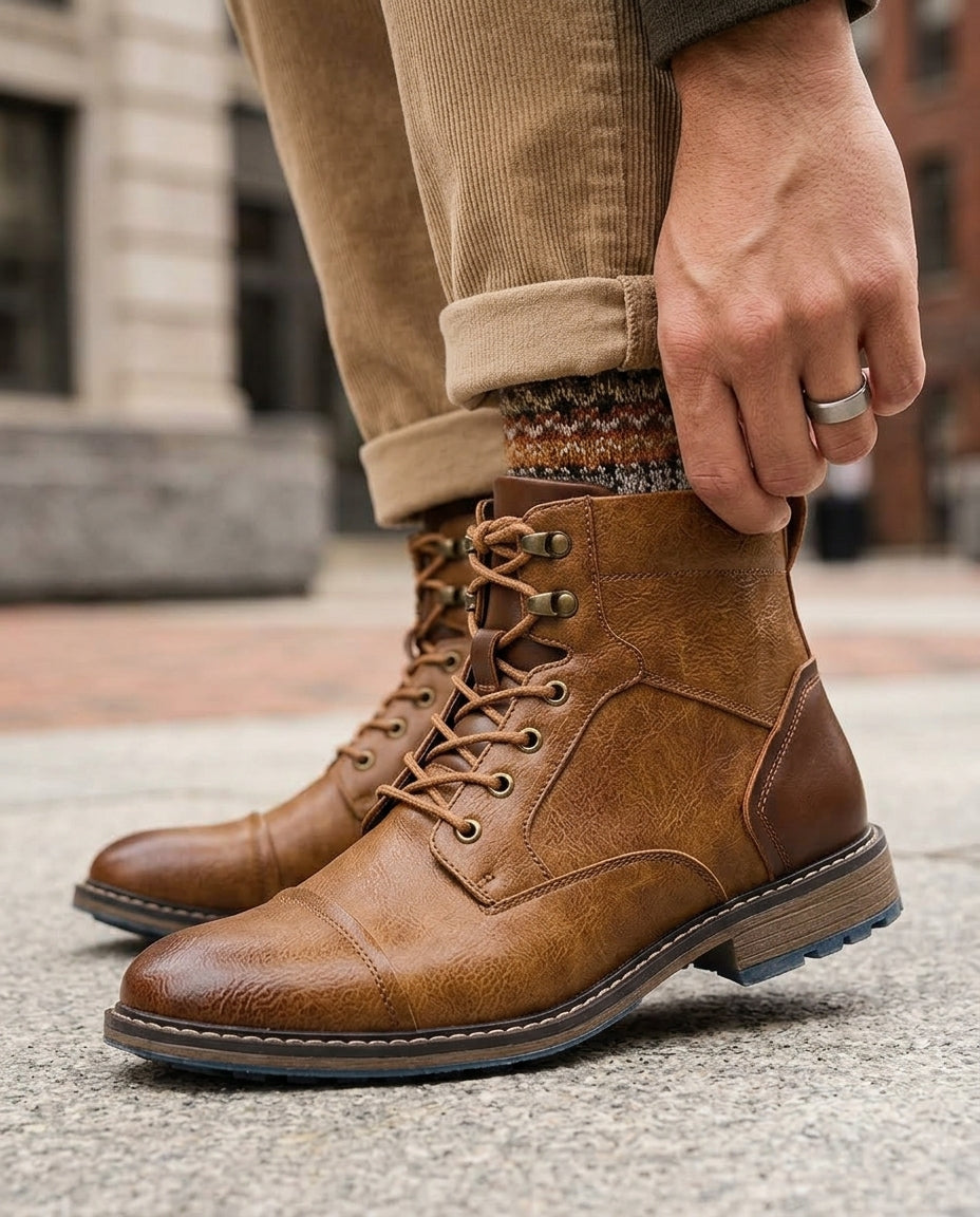 Harrison Heritage Leather Boots