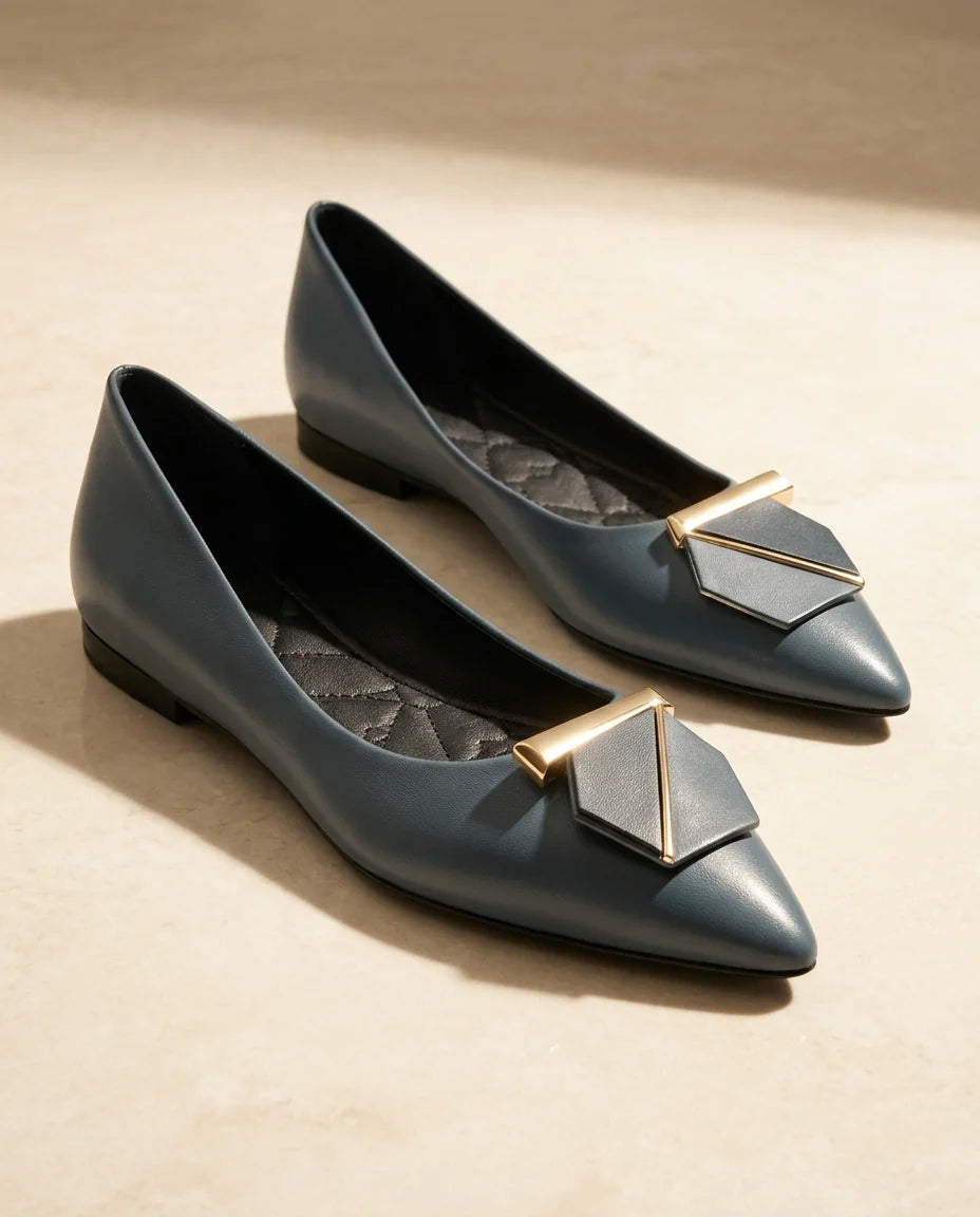 Clara Pointed Toe Flats