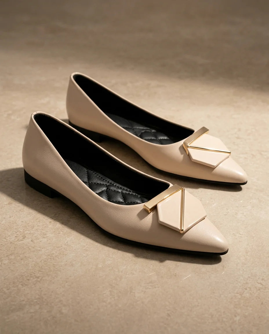 Clara Pointed Toe Flats