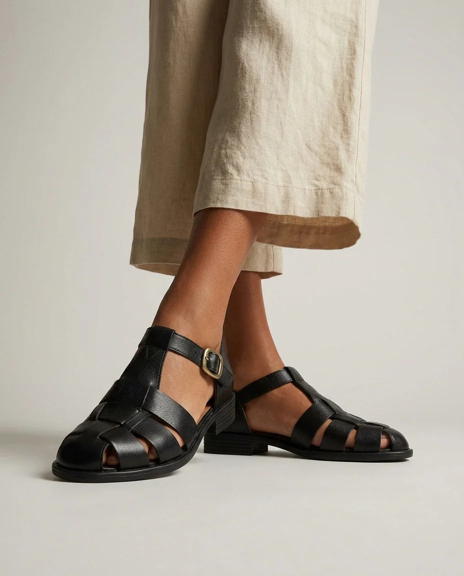Valentina — Handwoven Italian Leather Sandal
